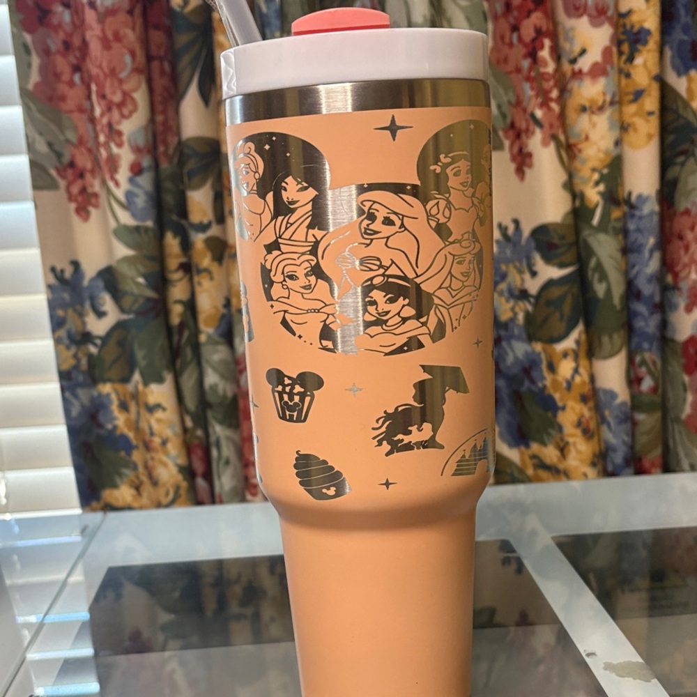 40oz Disney Princess Tumbler with Straw